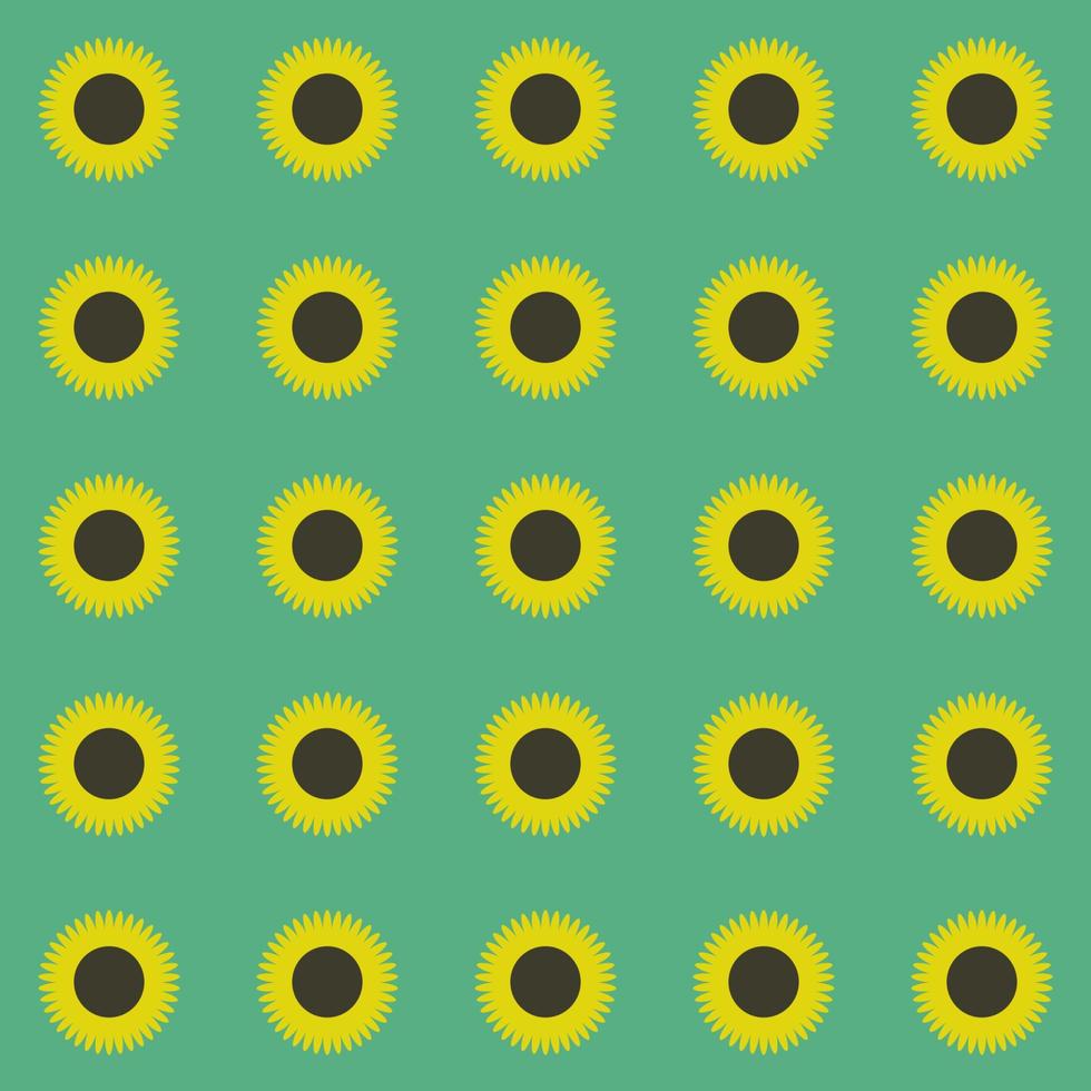 sunflower  pattern for fabric design,wallpaper,wrapping paper vector