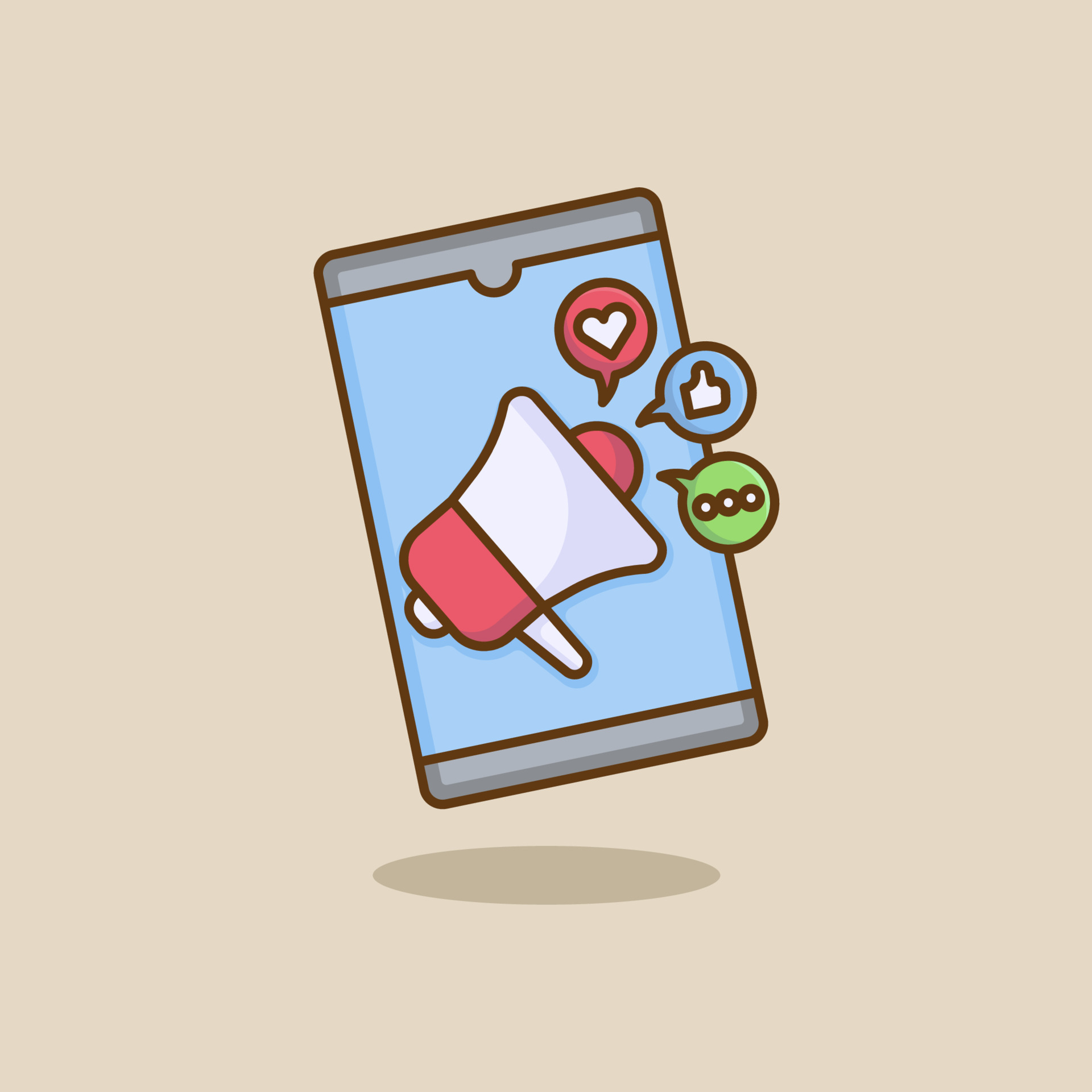 Digital marketing with mobile phone icon in flat style. digital marketing with megaphone cartoon vector illustration 5529565 Vector Art at Vecteezy Digital marketing with mobile phone icon in flat style. digital marketing with megaphone cartoon vector illustration 5529565 Vector Art at Vecteezy