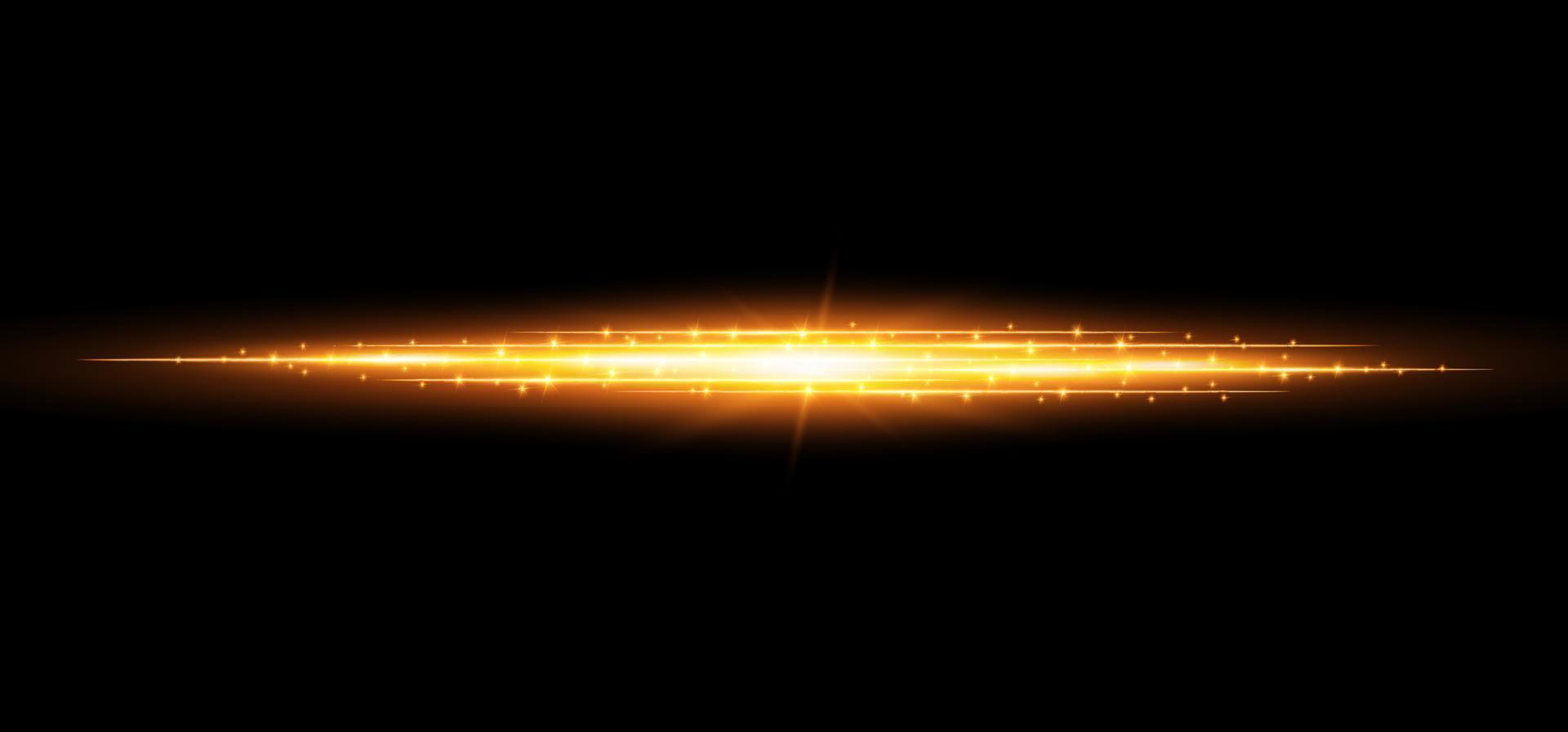 yellow explosion of light vector