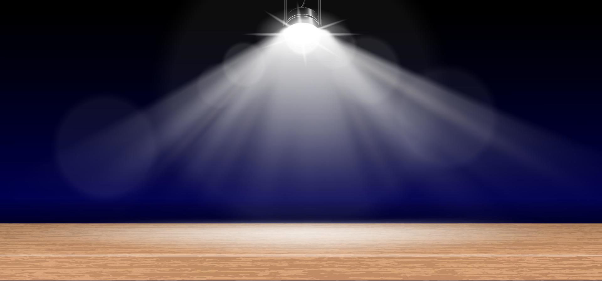 light and shelf vector