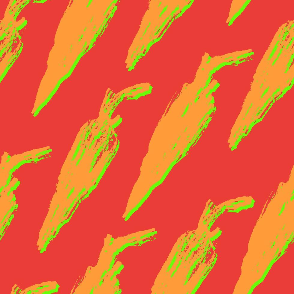 Carrots seamless pattern vector
