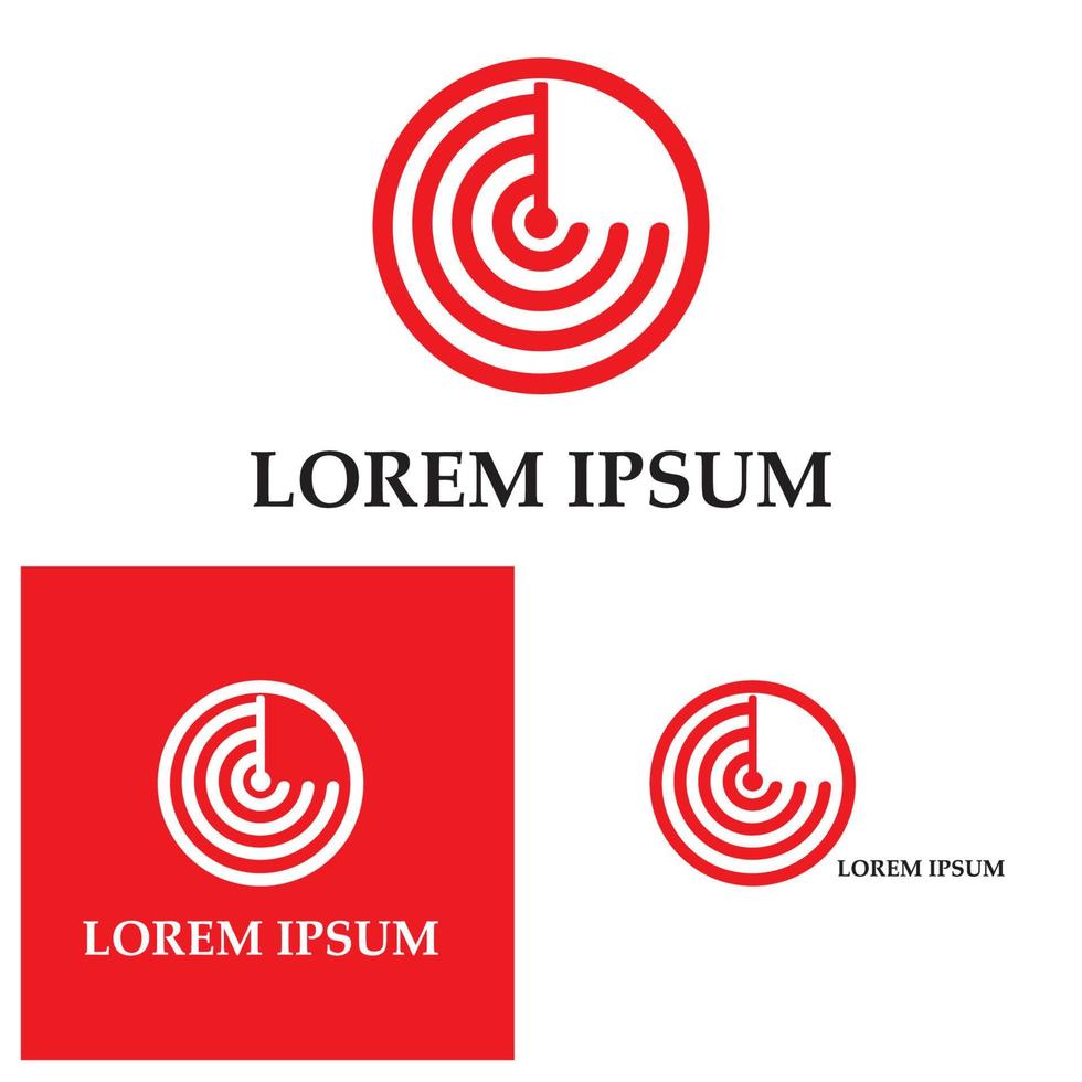 Target arrow and gun icon vector ilustration template