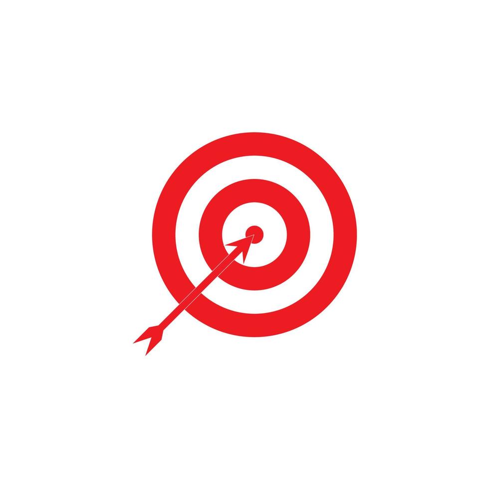 Target icon vector ilustration template