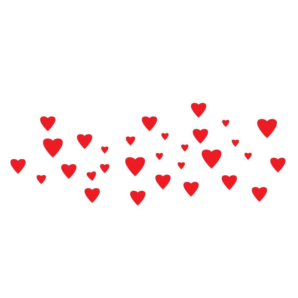 Love background illustration vector template