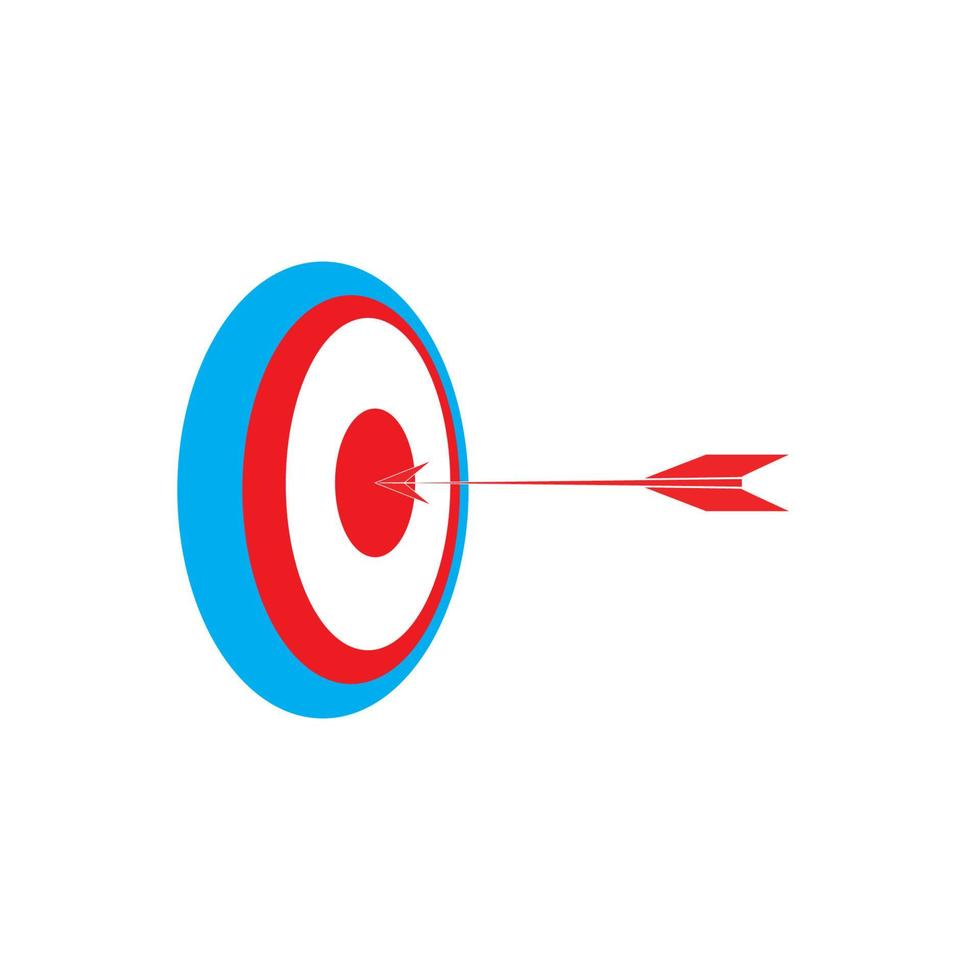 Target icon vector ilustration template