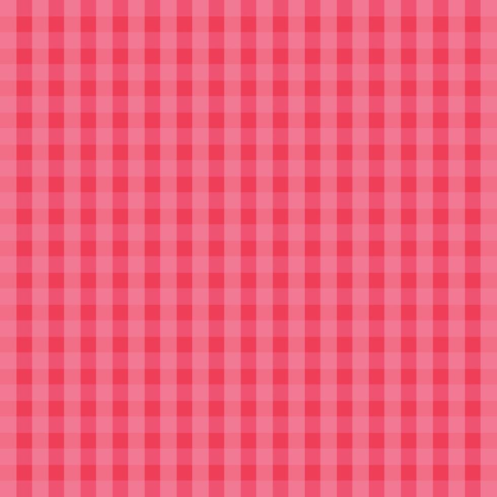 patrón de fondo de cuadros de mantel a cuadros de color salmón abstracto vector