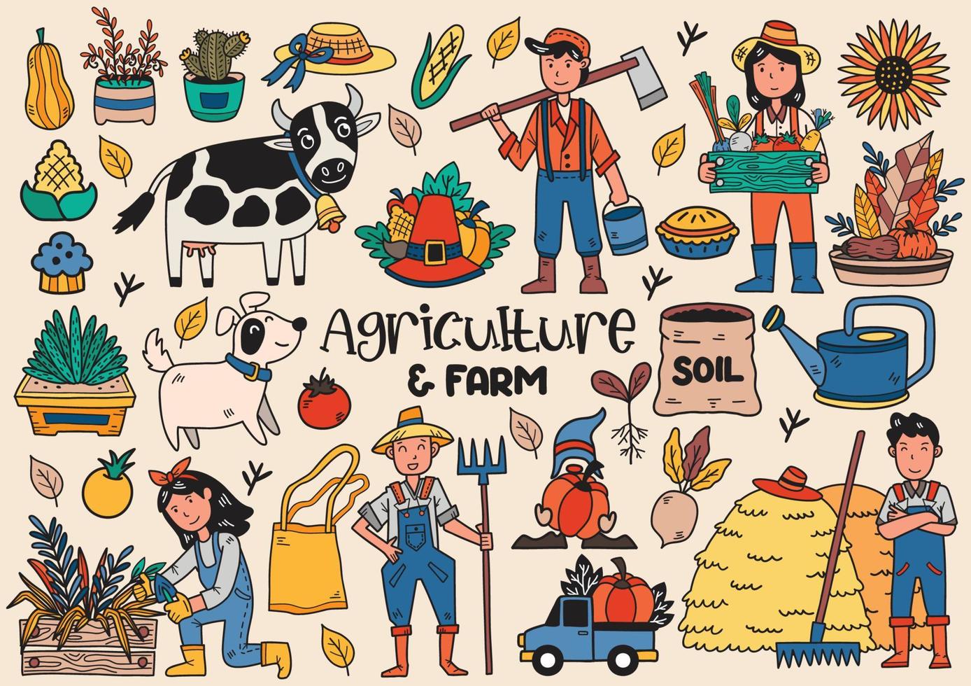 farming vector illustration Vector for banner