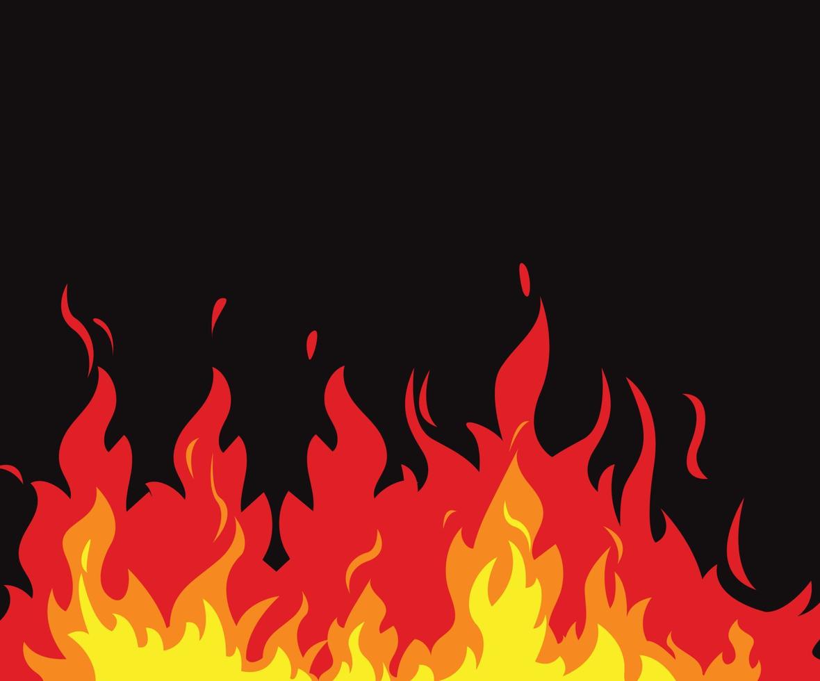 fire flames, vector design, icon