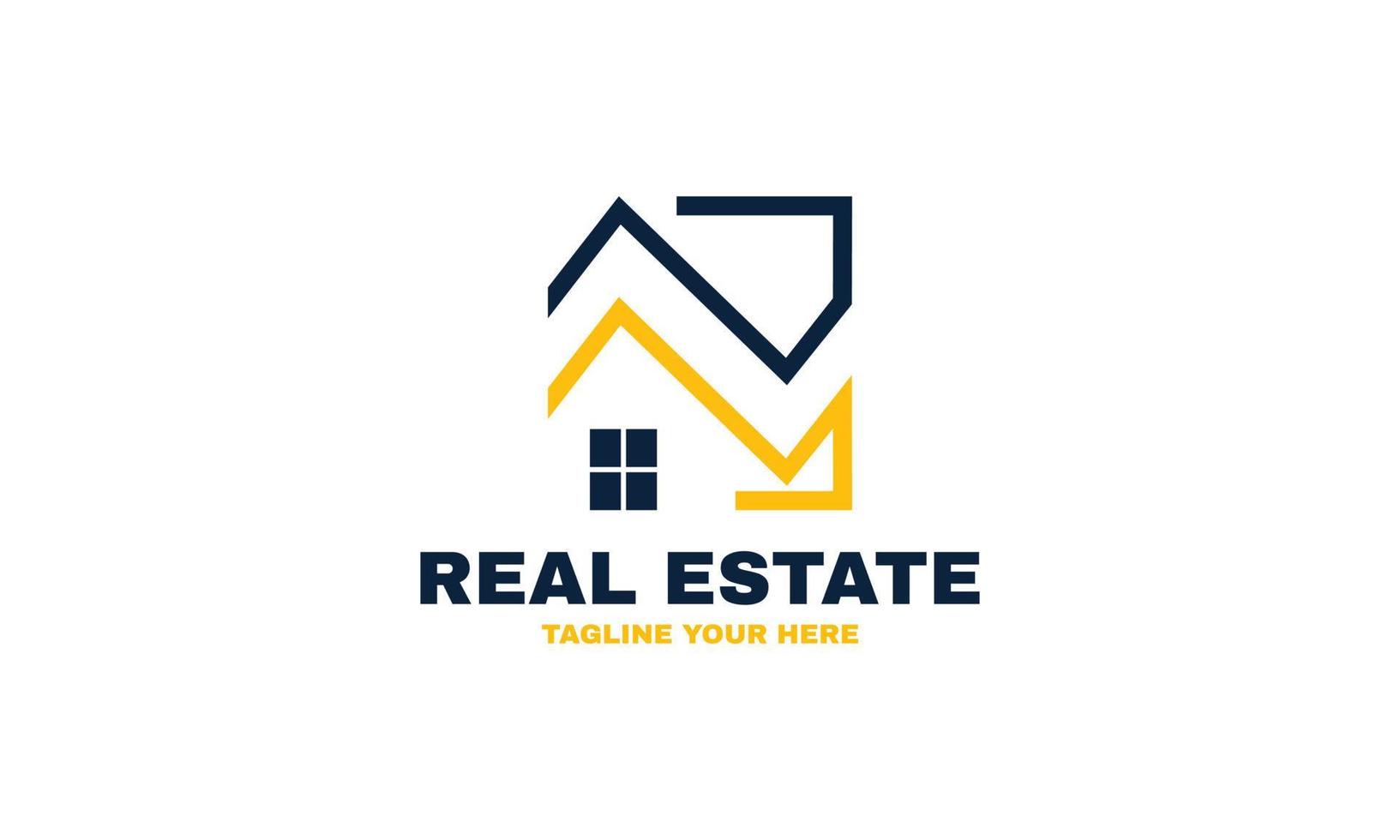 stock vector abstract real estate or home logo construction architecture building logo design vector template element