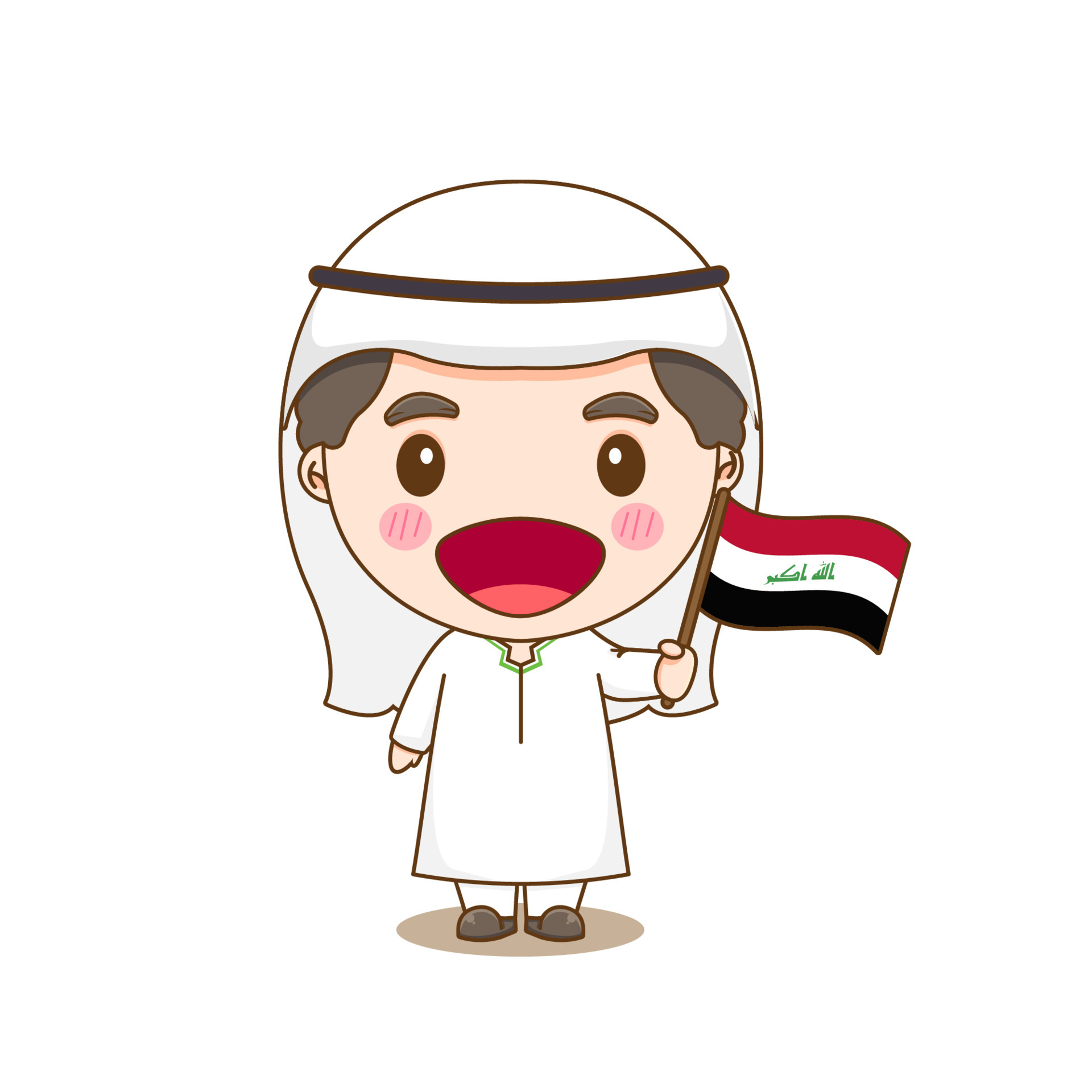 iraq in national dress with a flag. A boy in traditional costume. Chibi cartoon character 5533941 Vector Art at Vecteezy iraq in national dress with a flag. A boy in traditional costume. Chibi cartoon character 5533941 Vector Art at Vecteezy