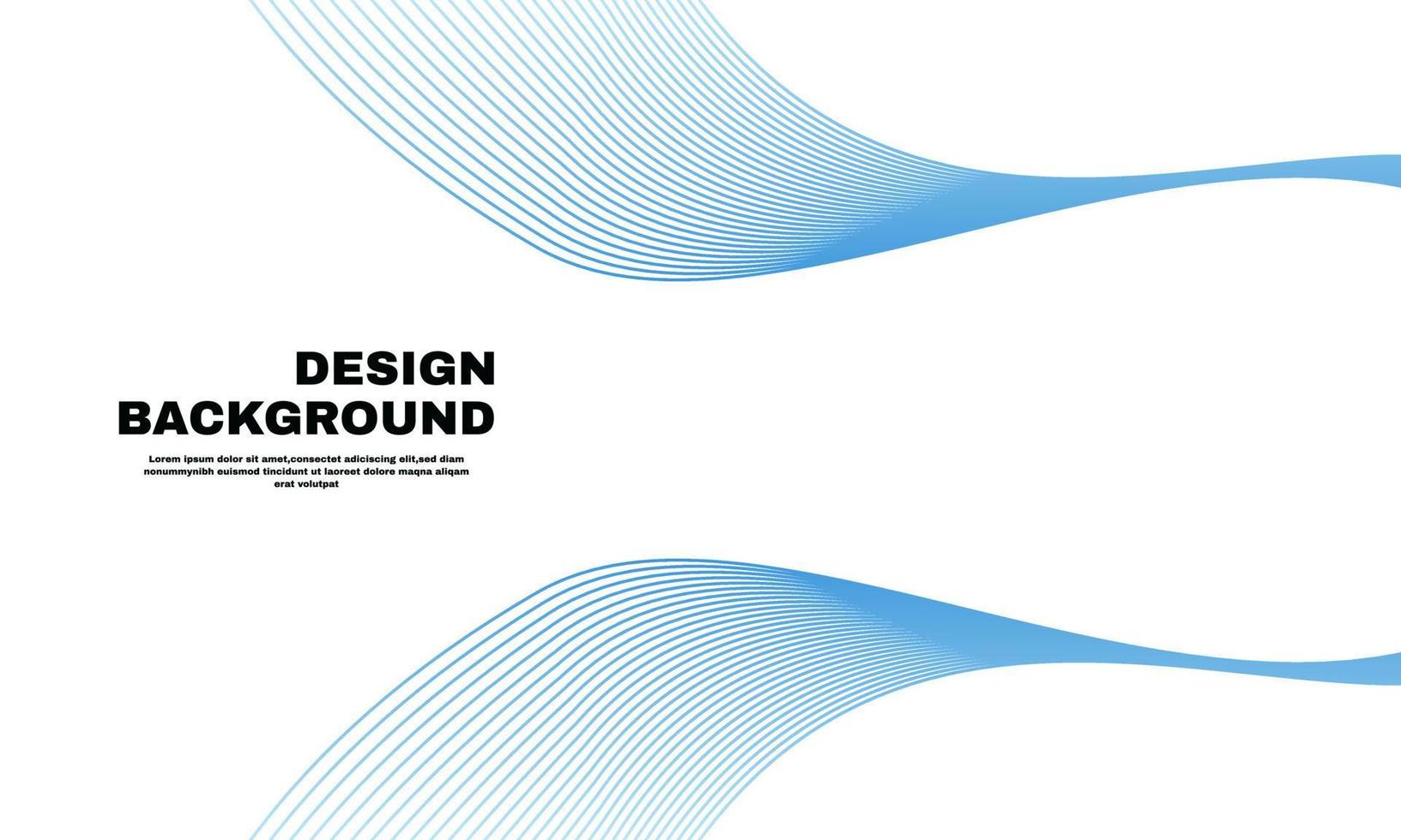 ilustración de stock fondo abstracto líneas onduladas transparentes para folleto sitio web diseño de volante azul parte 2 vector