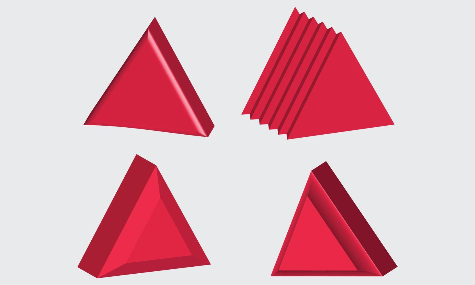 3D Shapes Clip Art Geometry shapes Illustration of Vector design