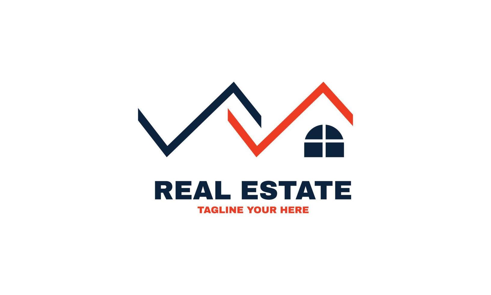 stock vector abstract real estate or home logo construction architecture building logo design template element