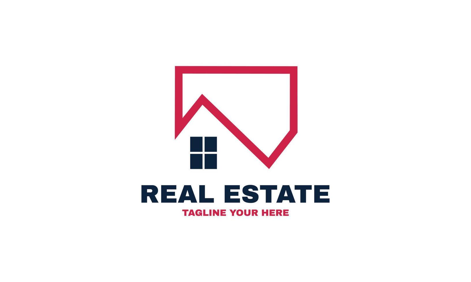 awesome abstract real estate or home logo construction architecture building logo design vector template element