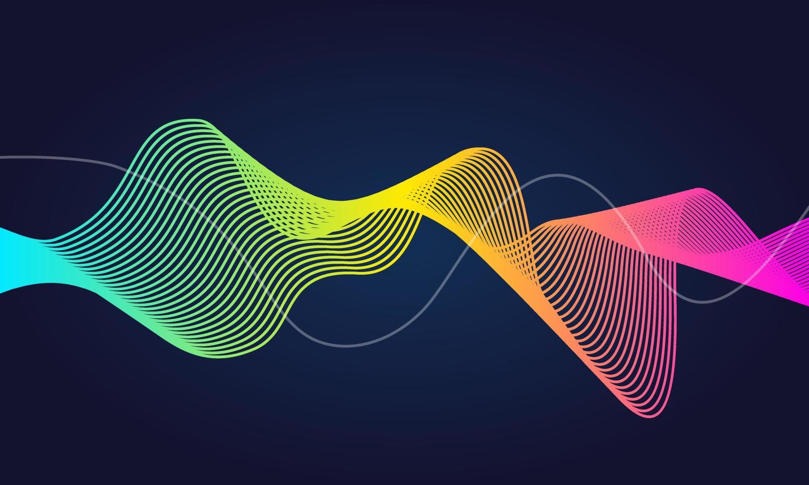 stock vector awesome abstract background speaking sound wave illustration vector