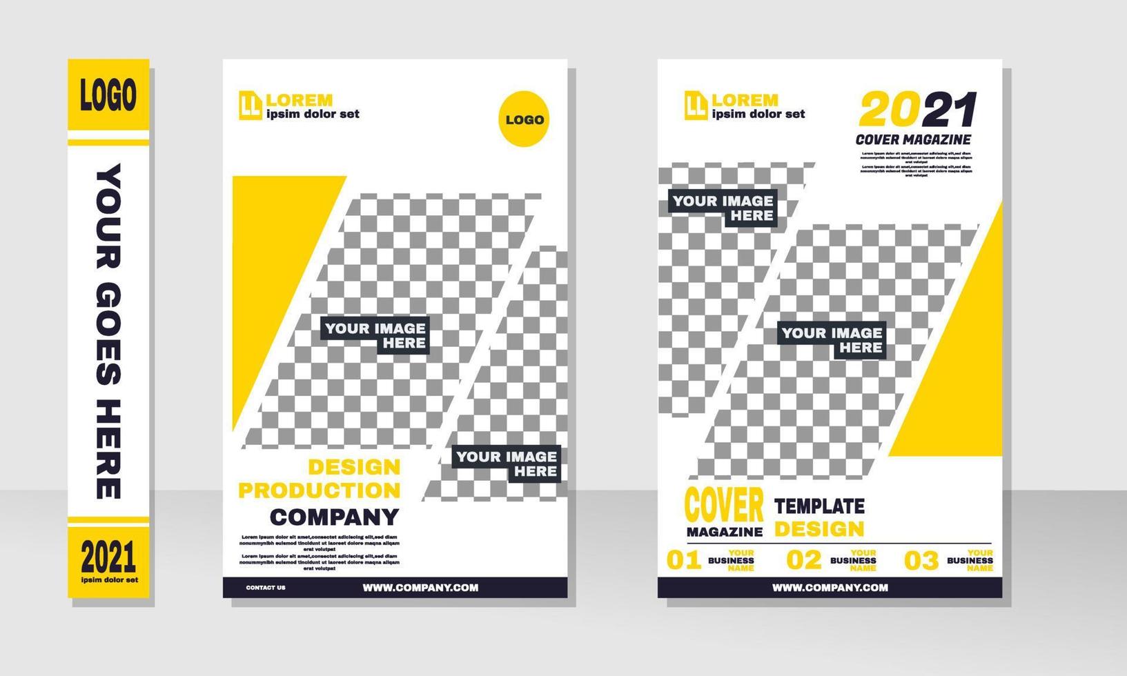 stock abstract portfolio design template vector minimal brochure report business flyers magazine poster part 4