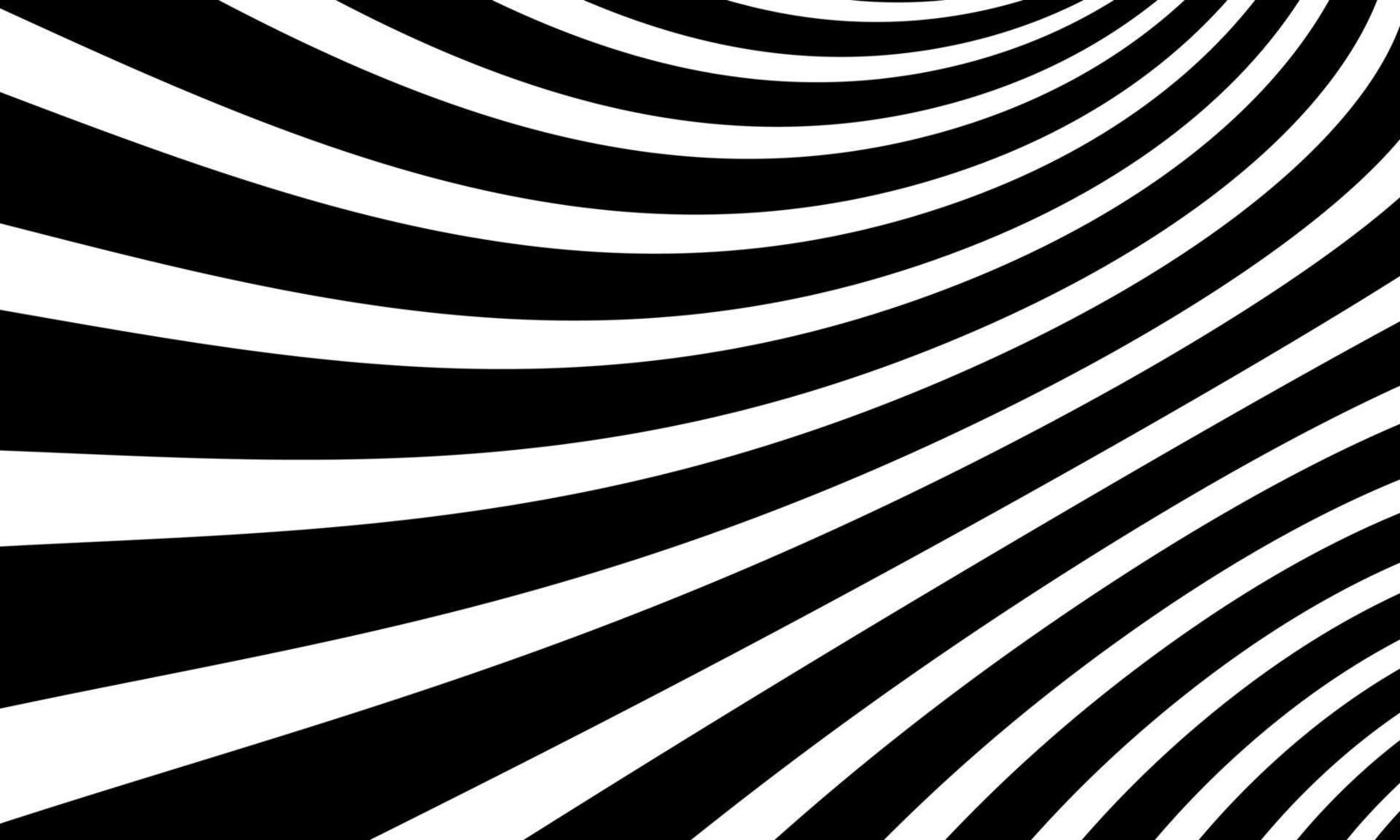 ilustración de fondo abstracto patrón de diseño en blanco y negro con ilusión óptica parte geométrica abstracta 1 vector