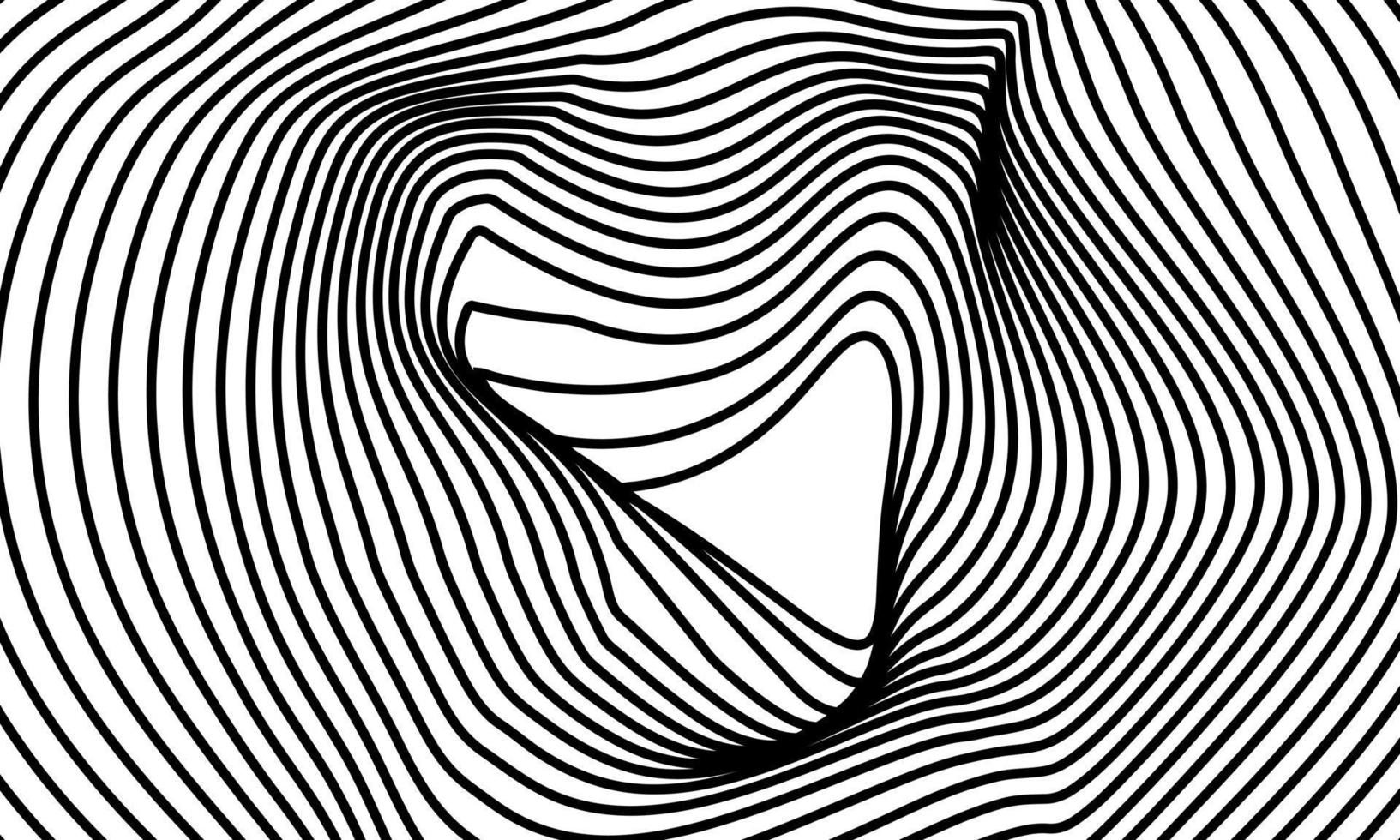 stock vector resumen ilusión óptica líneas fondo blanco y negro ilusiones diseño conceptual parte 4