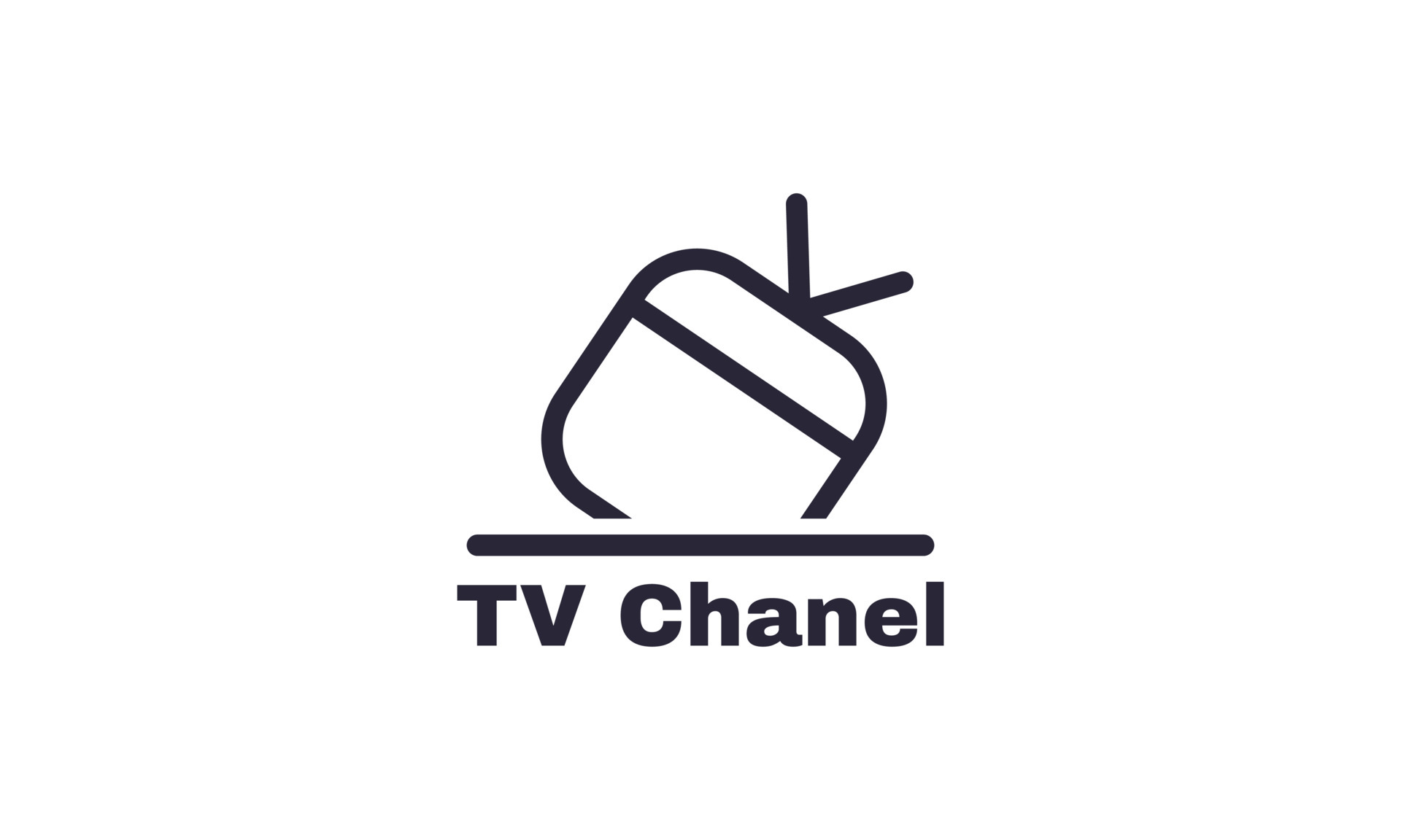 Chanel Clipart Transparent PNG Hd Home Chanel Logo Vector Template Design  Illustration Logo Tv Icon PNG Image For Free Download