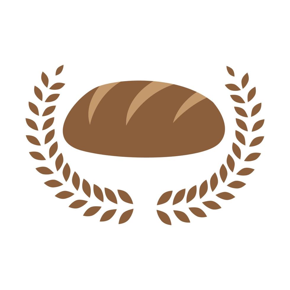 pan de chocolate vintage logo vector símbolo icono diseño gráfico ilustración