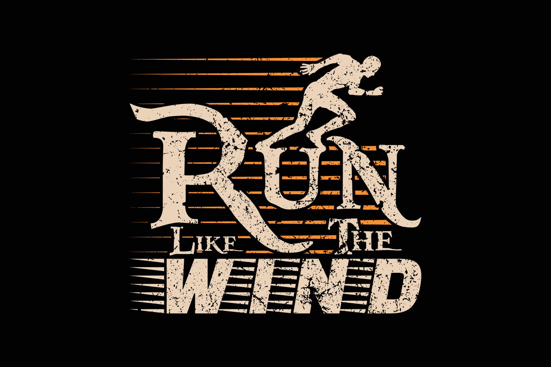 Run like the wind 5538764 Vector Art at Vecteezy