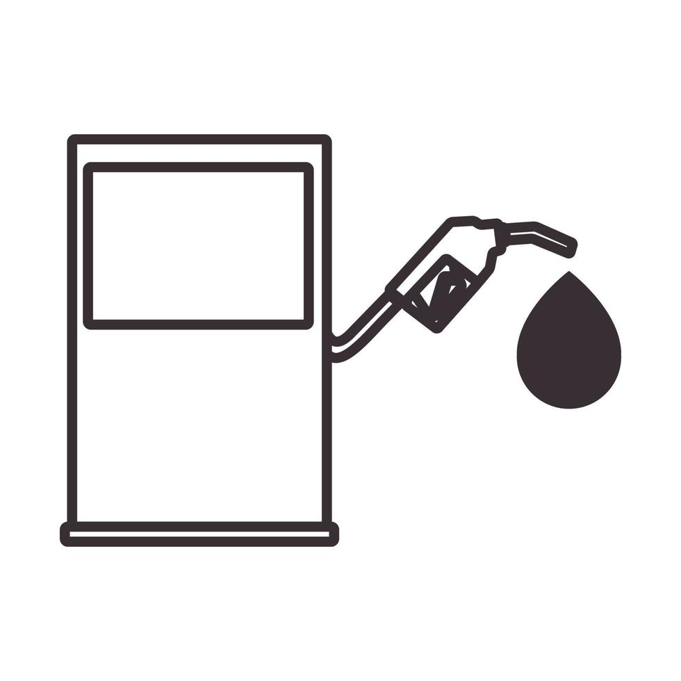 gasolinera logo vector símbolo icono diseño gráfico ilustración