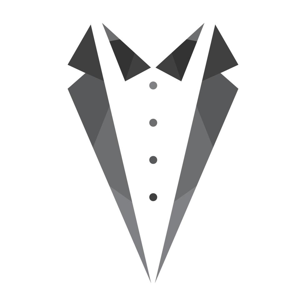 Corbata abstracto camareros logotipo de empresa símbolo icono vectorial ilustración diseño gráfico vector