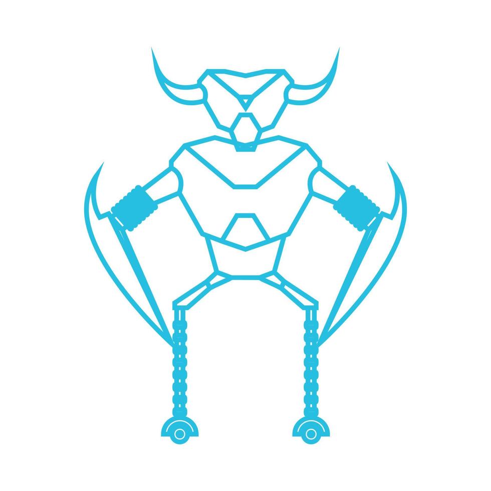 insect tech robots lines logo symbol icon vector graphic design illustration