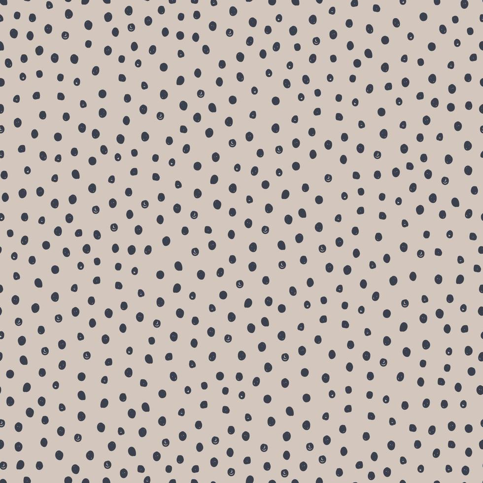 Polka dot seamless pattern design for print, wallpaper, nursery vector