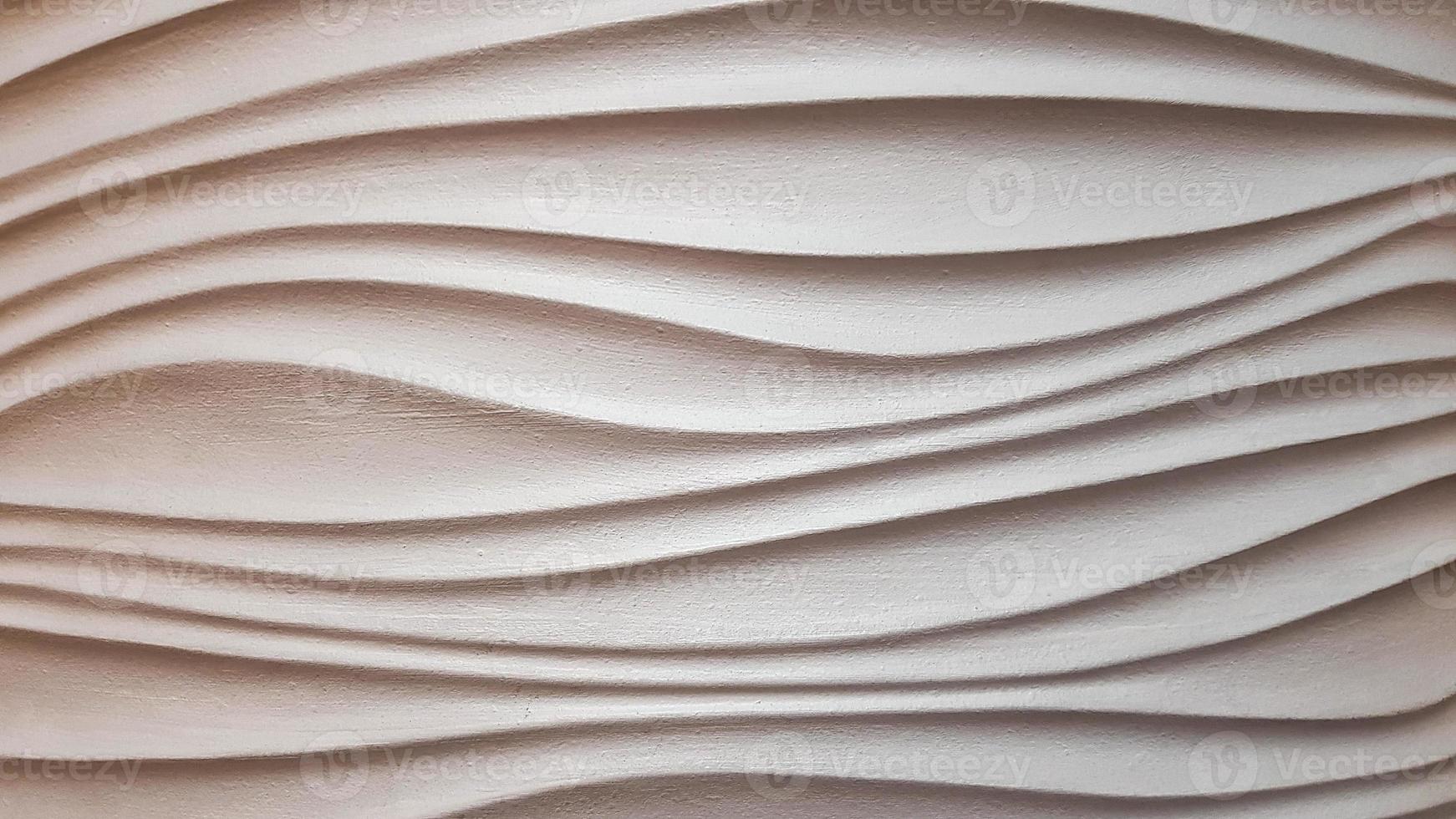 Gypsum texture. Wavy background. Interior decoration of walls or panels. white background of abstract waves. Abstract pattern, wave wavy modern, geometric background layer overlap photo