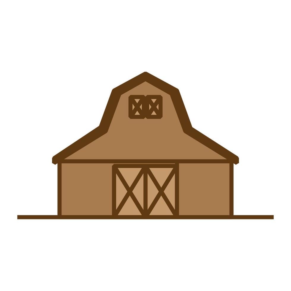 antiguo almacén de madera vintage logotipo símbolo icono vector gráfico diseño ilustración idea creativa