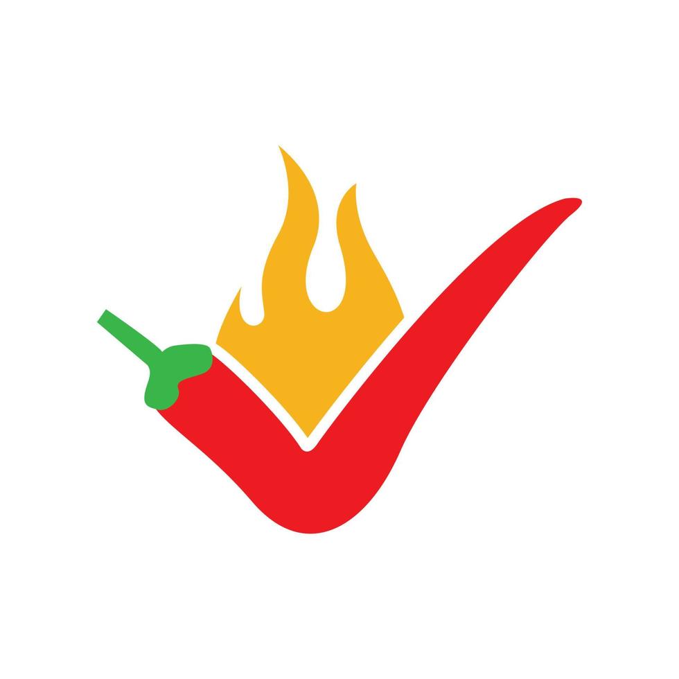 resumen chile fuego caliente logotipo símbolo icono vector gráfico diseño ilustración idea creativa