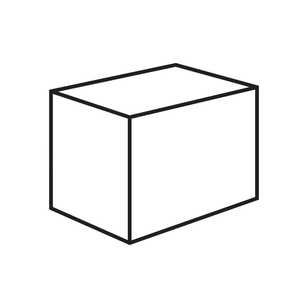 Box icon design vector