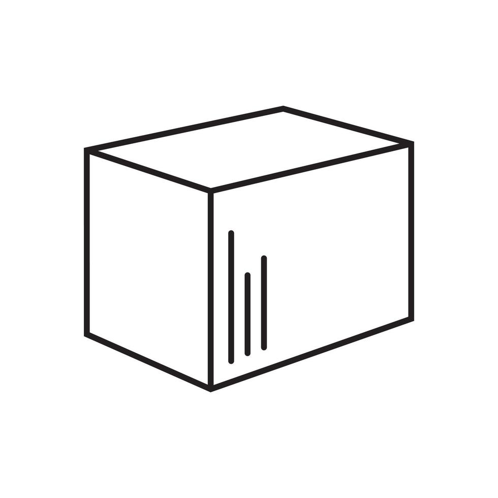 Box icon design vector