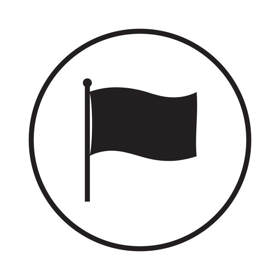 Flag icon design vector