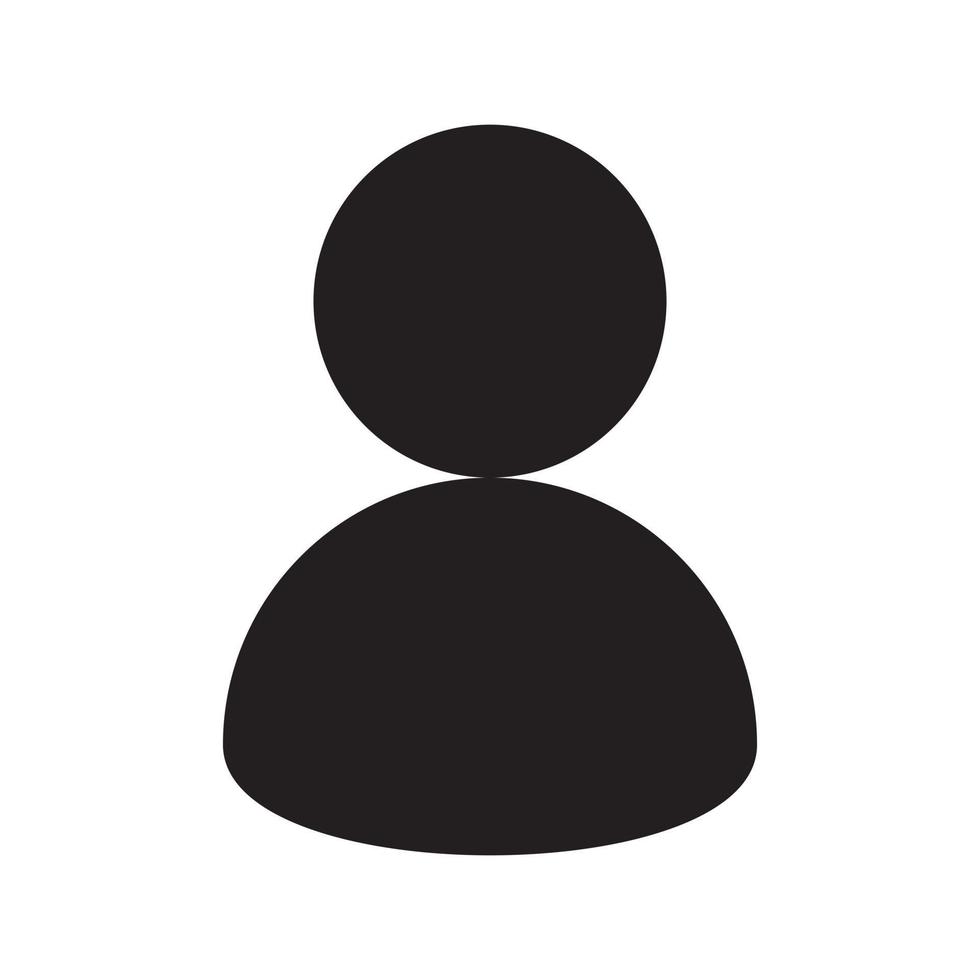 profile icon design vector. vector