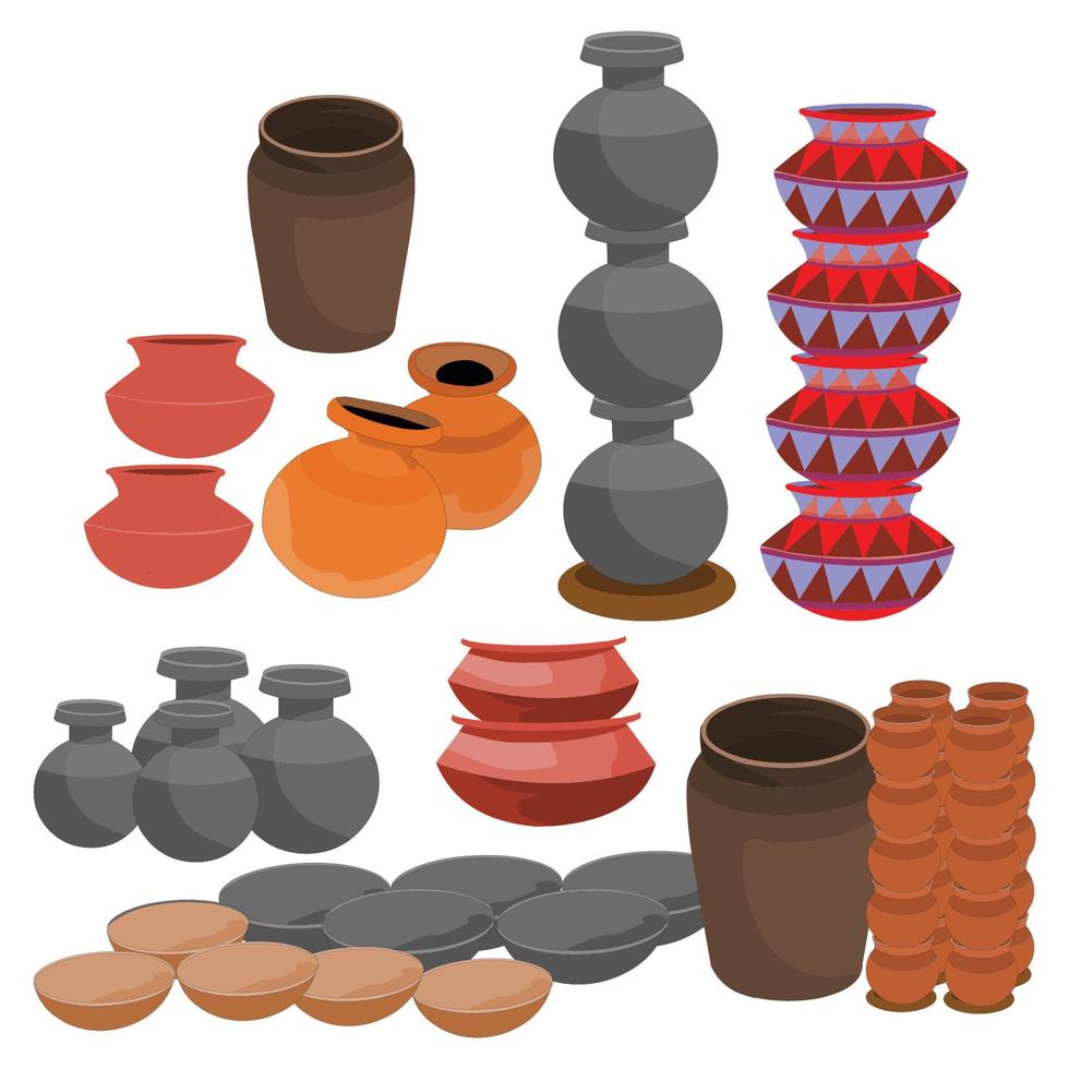 land pots for sale vector