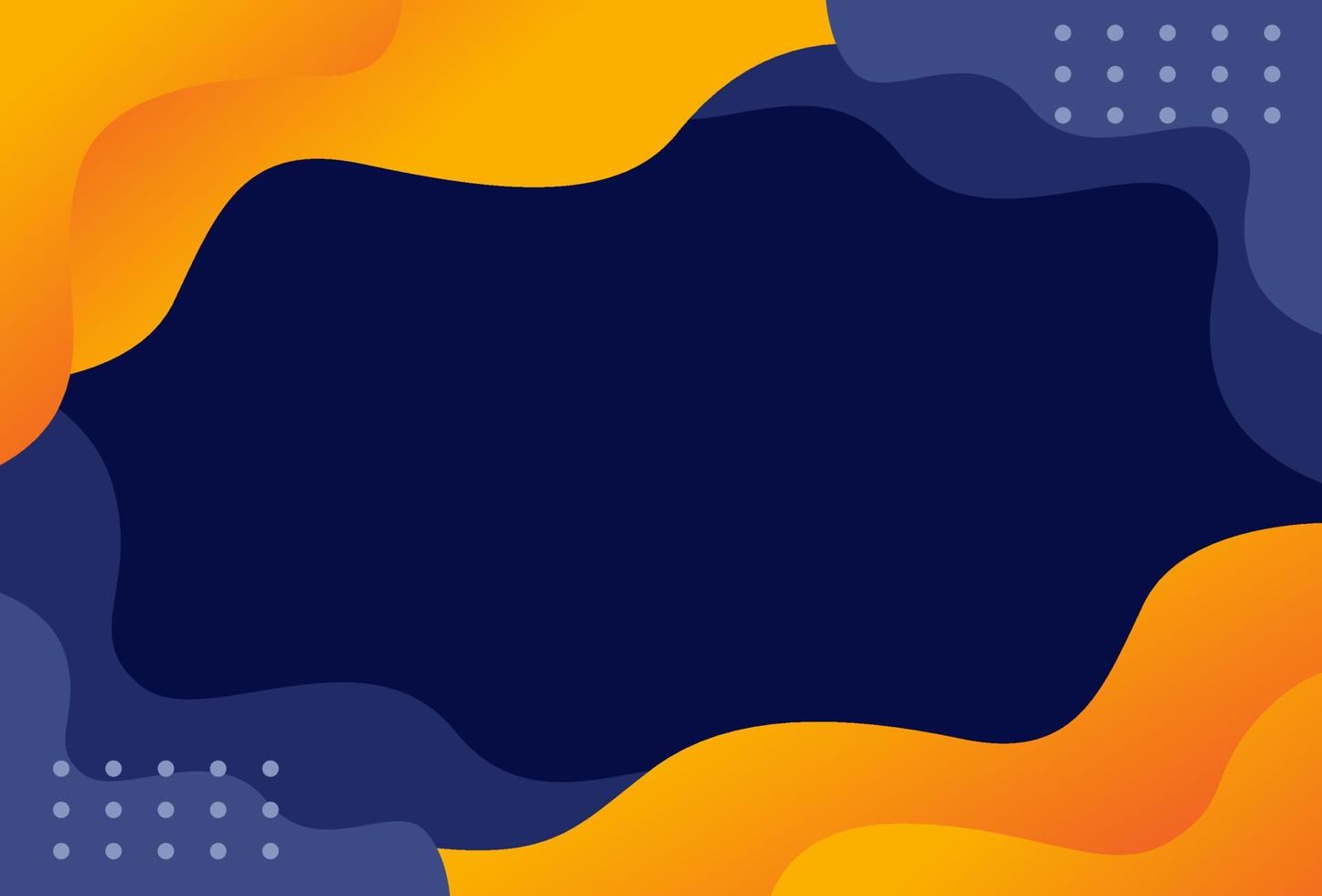Abstract background with blue and orange gradient colors. backgrounds for wallpapers and covers. design for banner template. vector