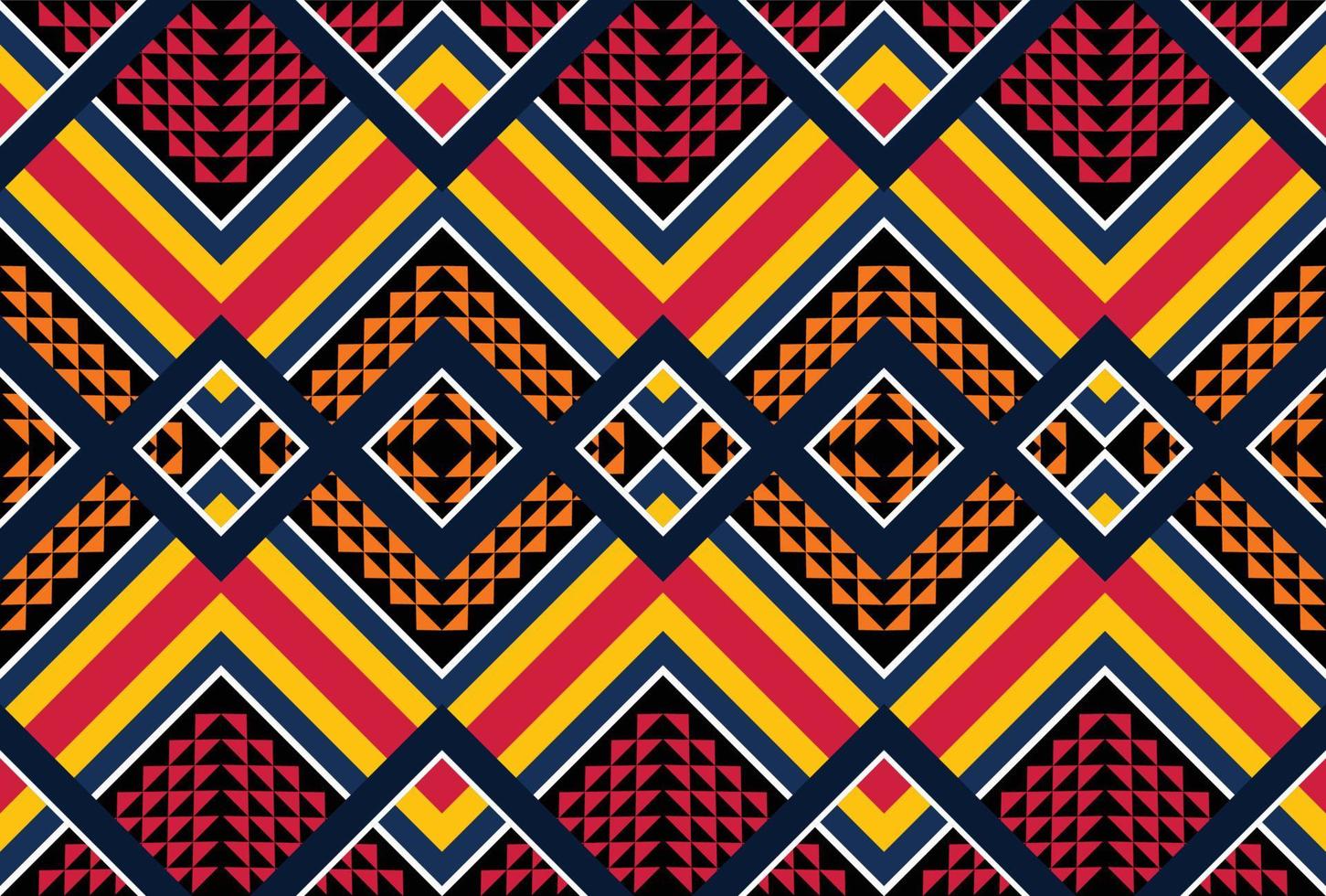 ethnic pattern design for clothes vector