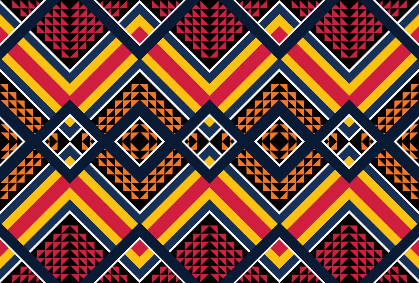 ethnic pattern design for clothes vector