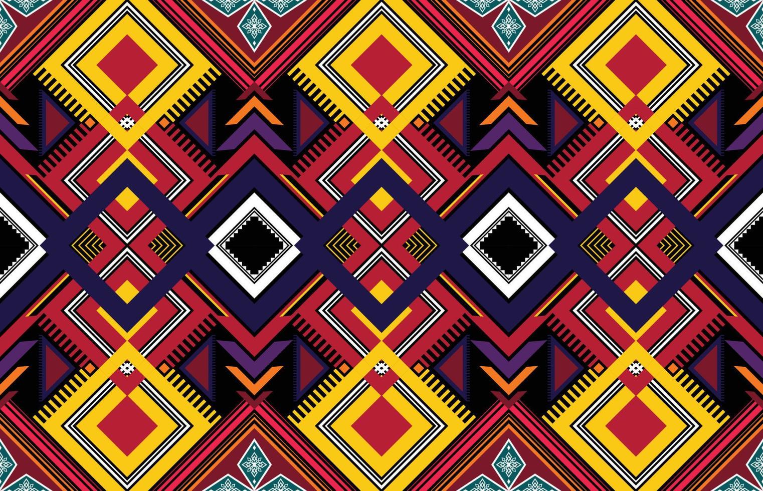 ethnic pattern design for clothes vector