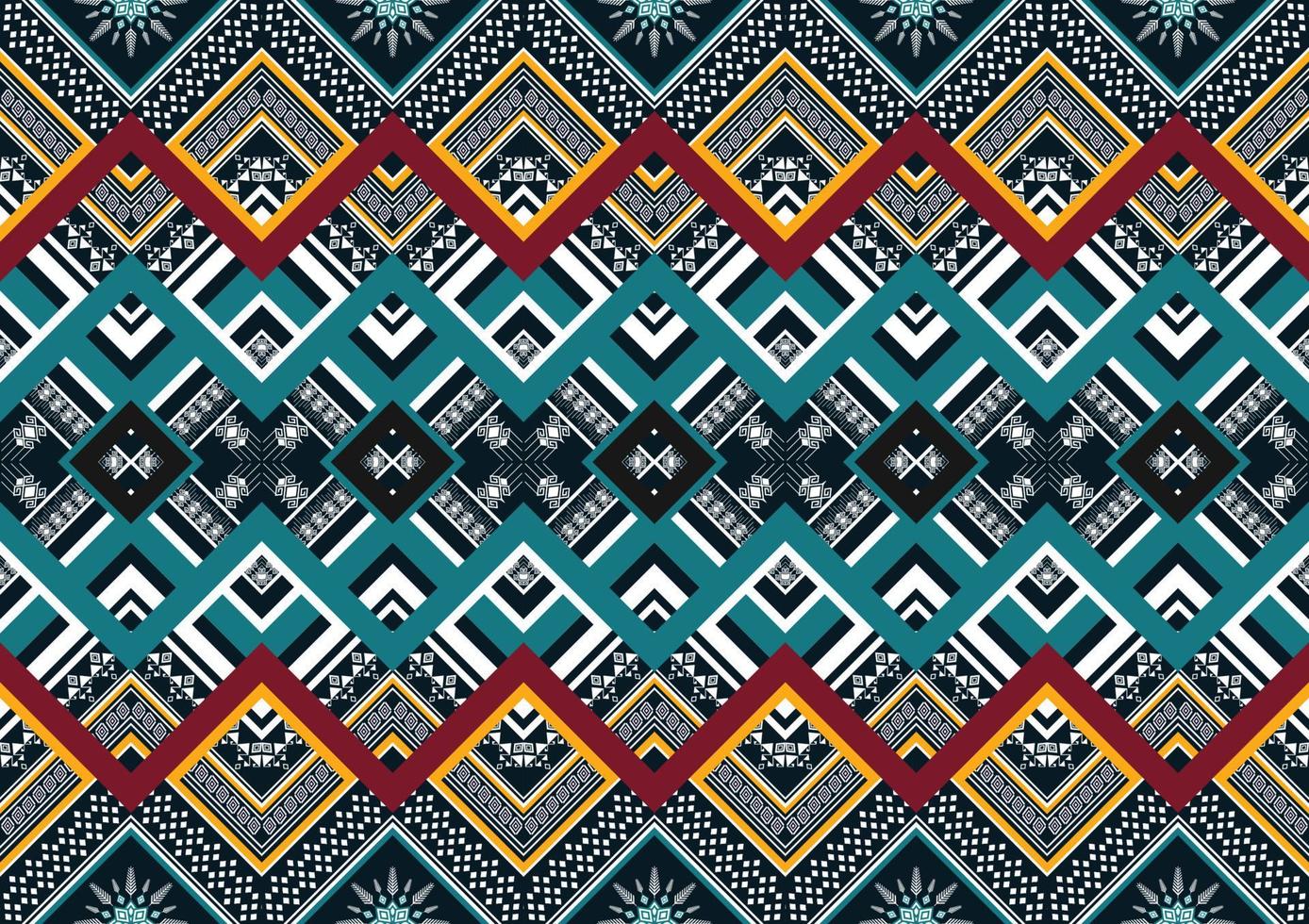 ethnic pattern design for clothes vector
