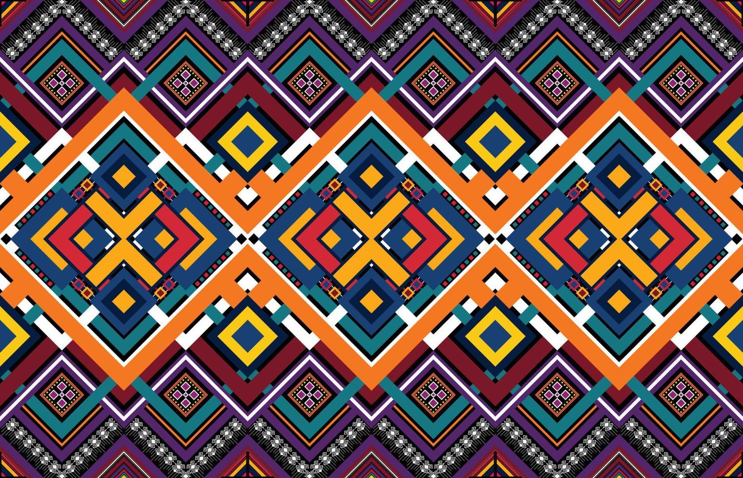 ethnic pattern design for clothes vector