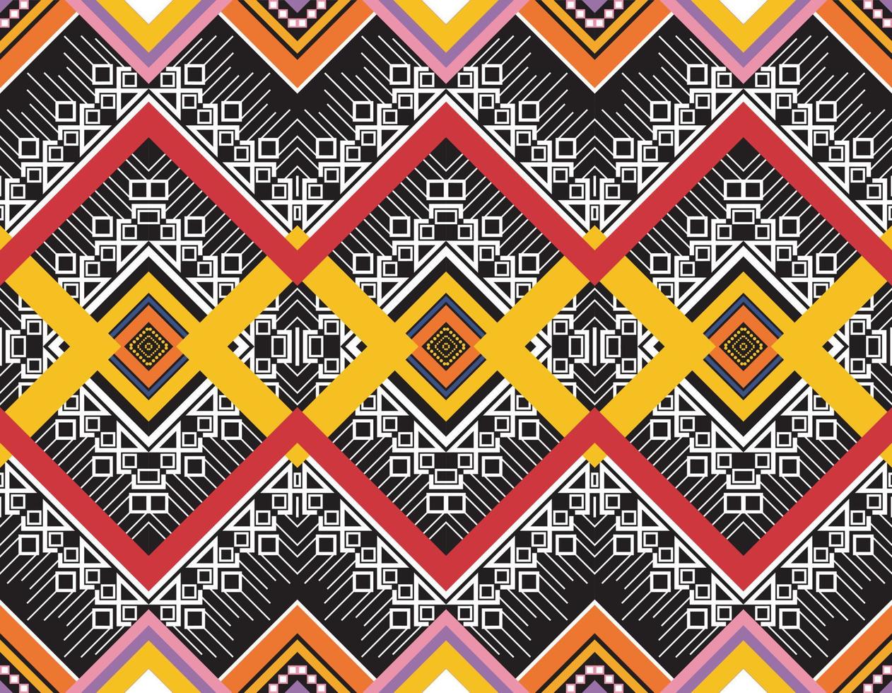 ethnic pattern design for clothes vector