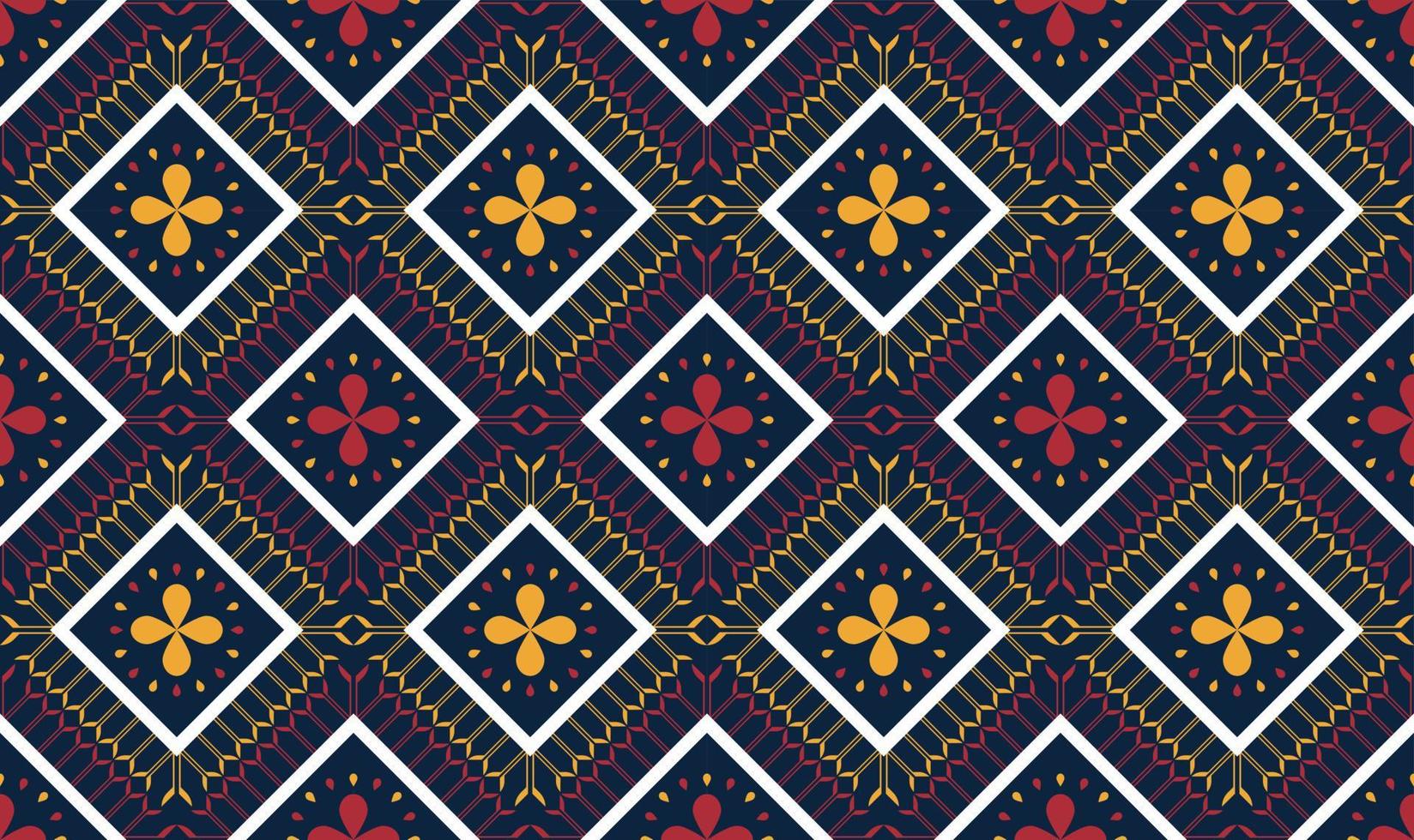 ethnic pattern design for clothes vector
