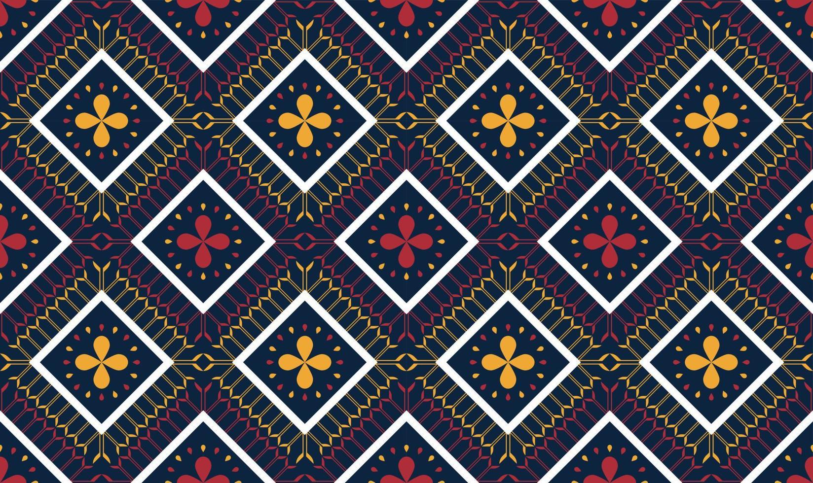 ethnic pattern design for clothes vector