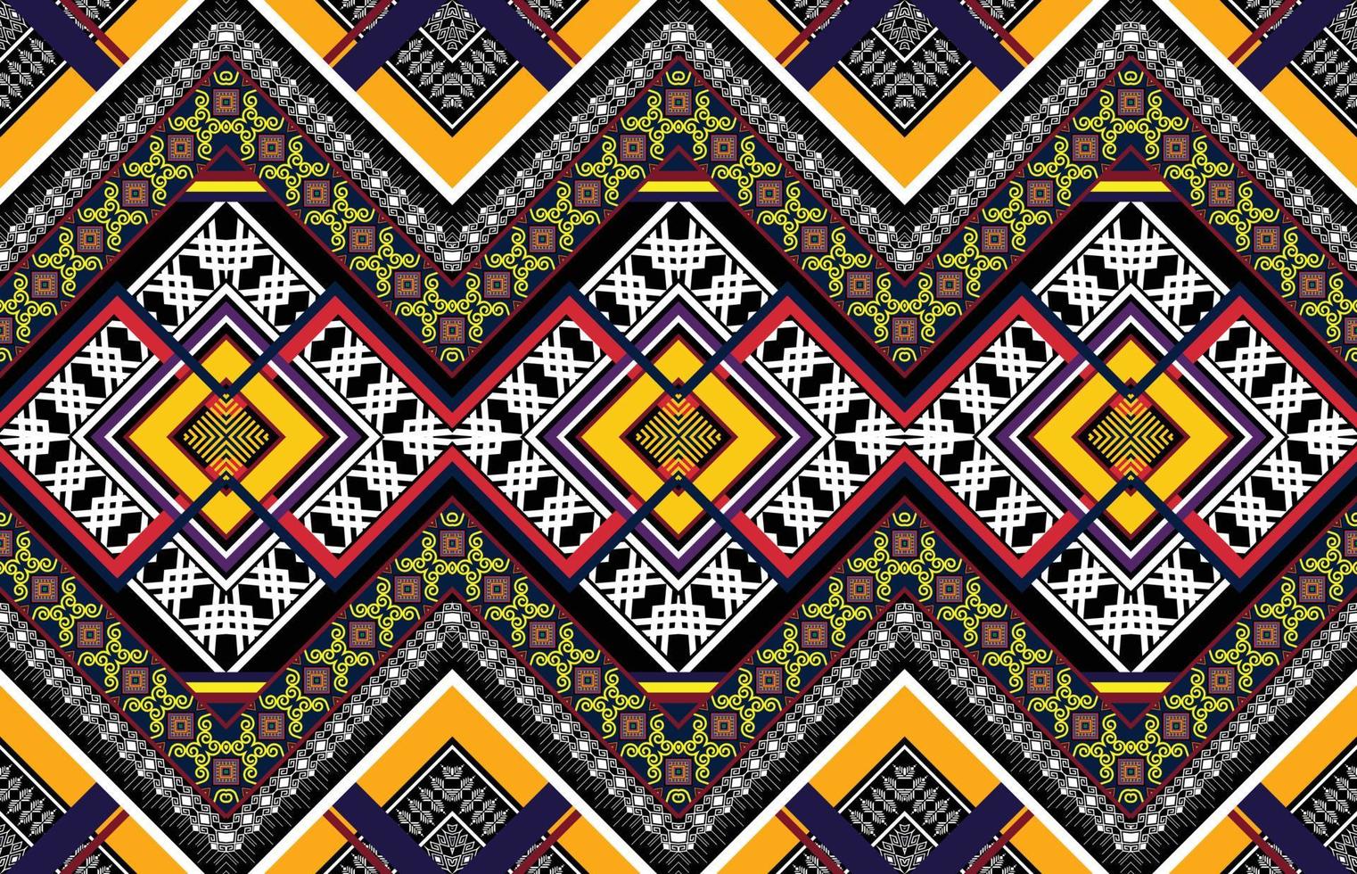 ethnic pattern design for clothes vector