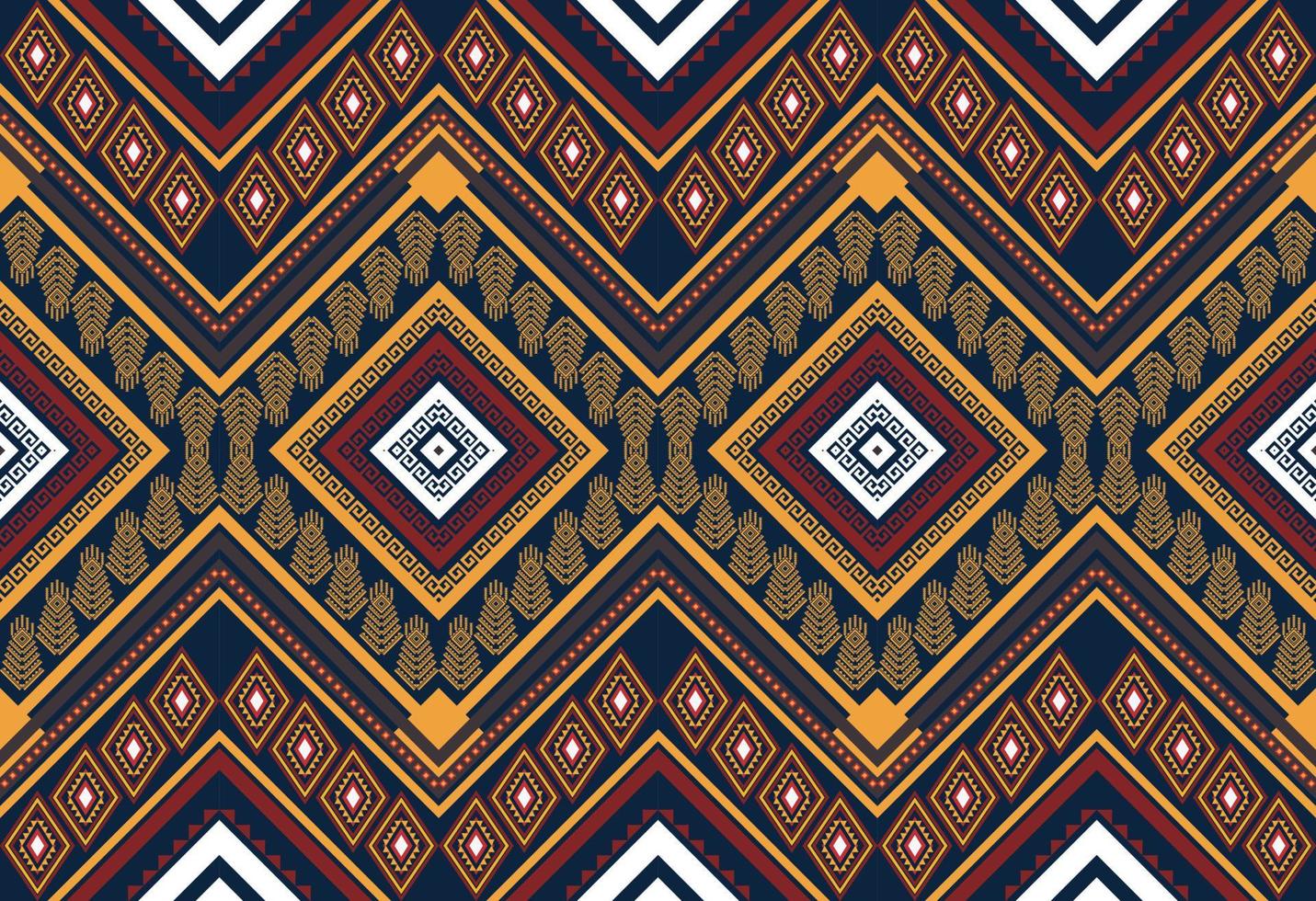 ethnic pattern design for clothes vector