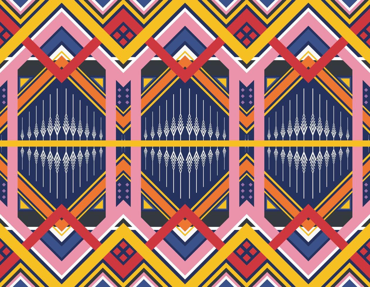 ethnic pattern design for clothes vector