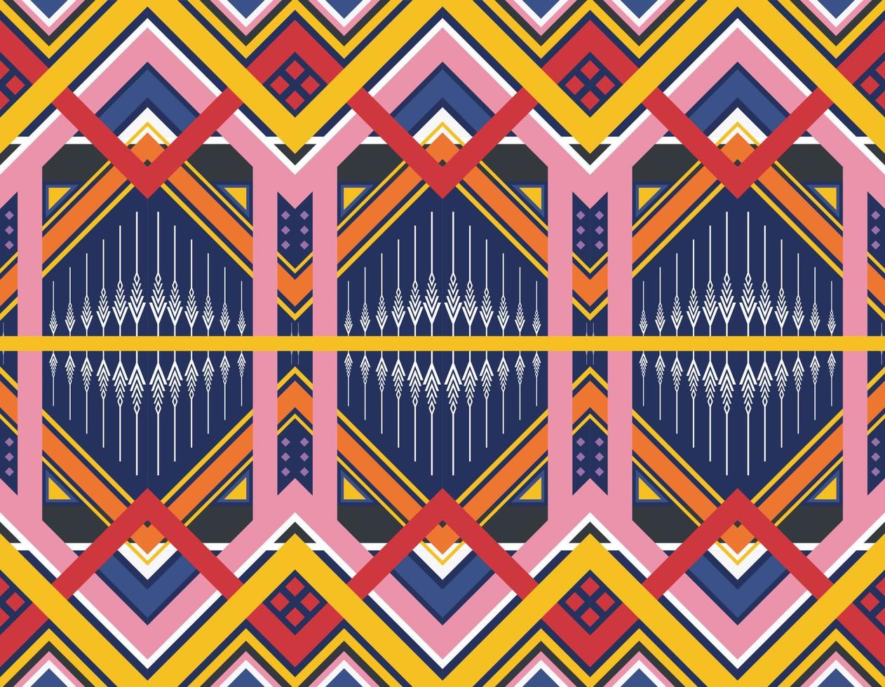 ethnic pattern design for clothes vector